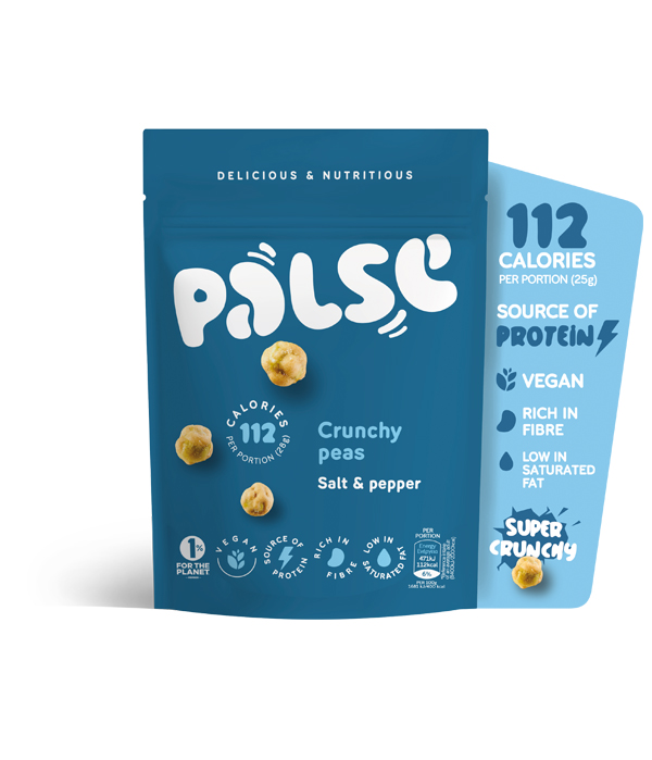 CRUNCHY PEAS  Salt & pepper